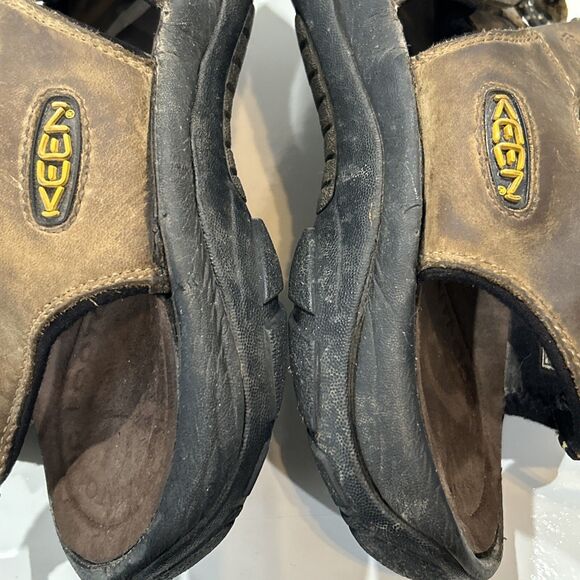 Keen Newport Waterproof Sandals Shoes Mens Size 13 US 47 EU Brown Leather Hiking